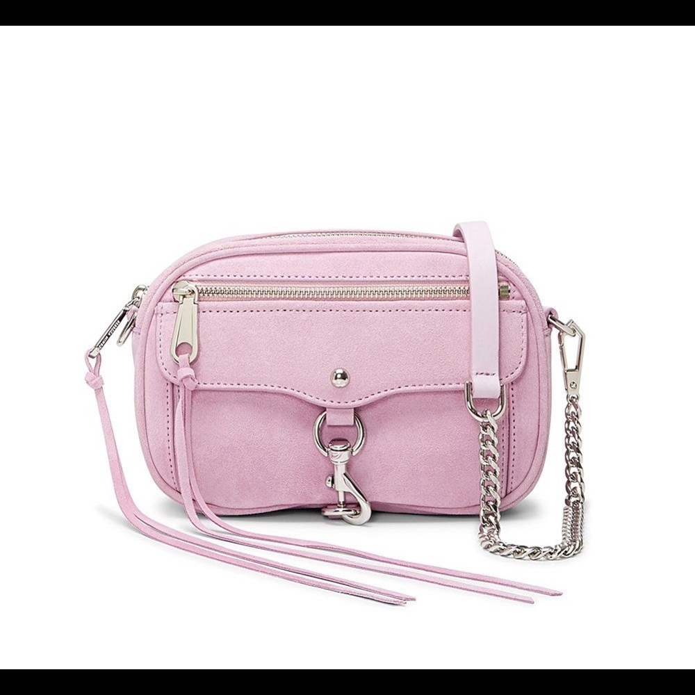 REBECCA MINKOFF Blythe Suede Crossbody Orchid